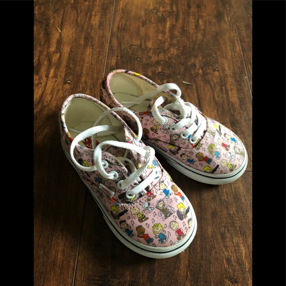 Charlie Brown toddler Vans